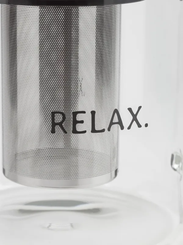 Набор чайный, 1 перс, 2 пр, стекло Б/сталь/пластик, Air, image-2