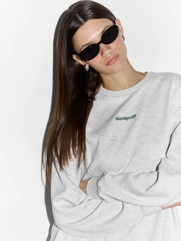 Свитшот женский, светло-серый, Jodie, image-7