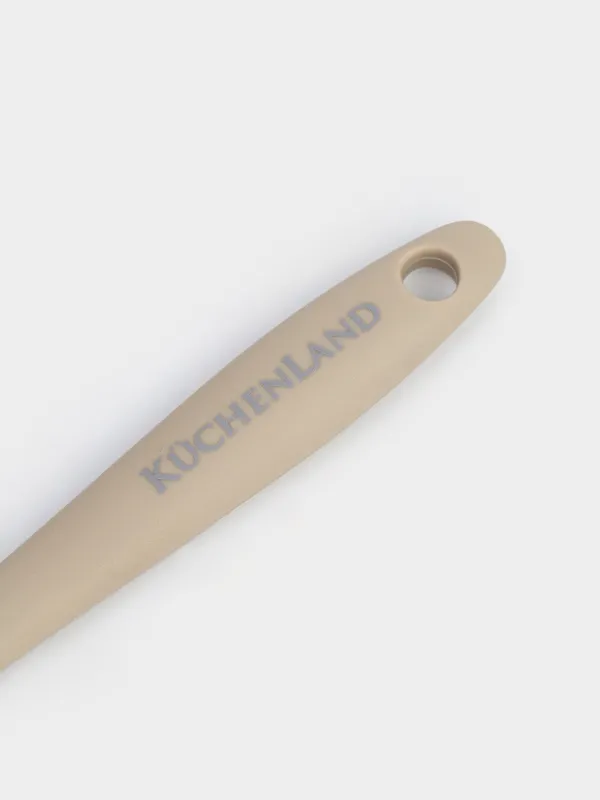 Лопатка-шпатель, 21 см, силикон/нейлон, бежевая, Benefit, image-4