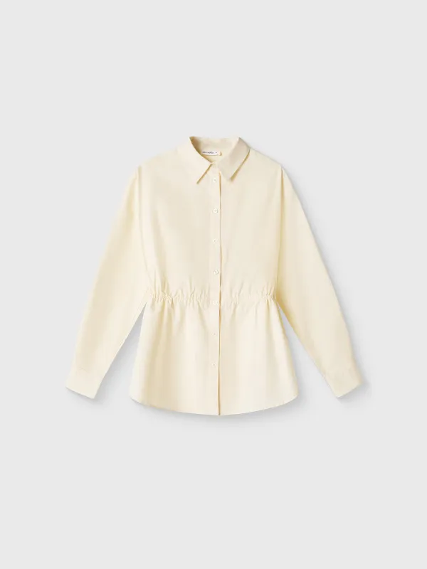 Әйелдер жейдесі, өлшемі XS, ұзын жеңді, мақта К, ашық сары, Irene, image-4