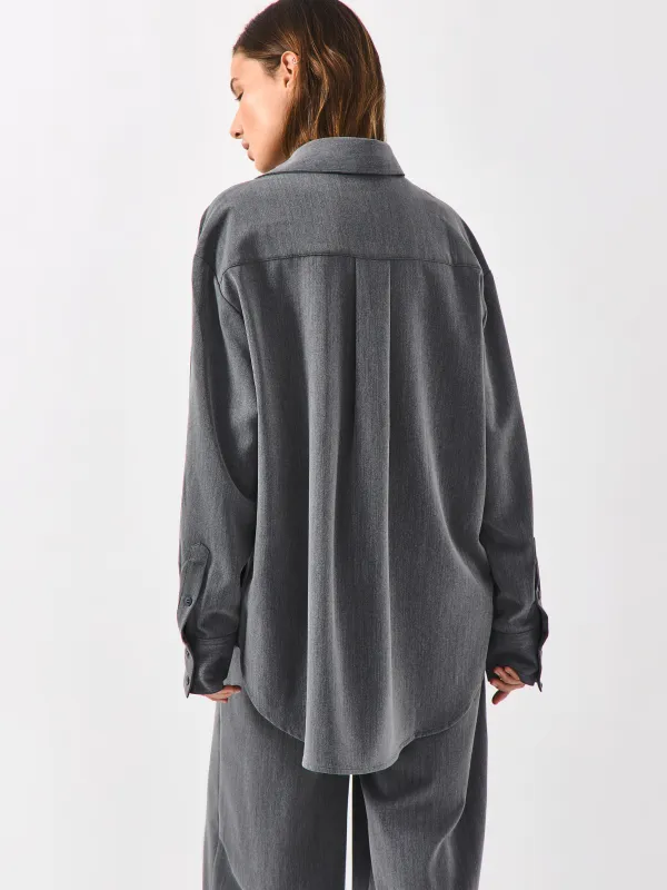 Рубашка серая, Sabrina, image-4