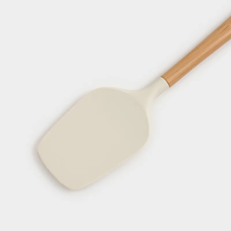 Қалақша, 22 см, силикон/пластик, сарғылт-қоңыр, Letia, image-2