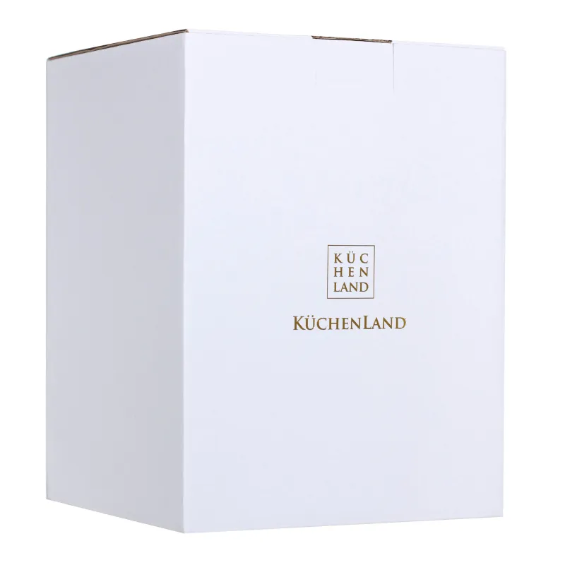 Кәмпит сауыты, 24x16 см, аяғы бар, қақпағы бар, шыны Р, Alpine, image-2