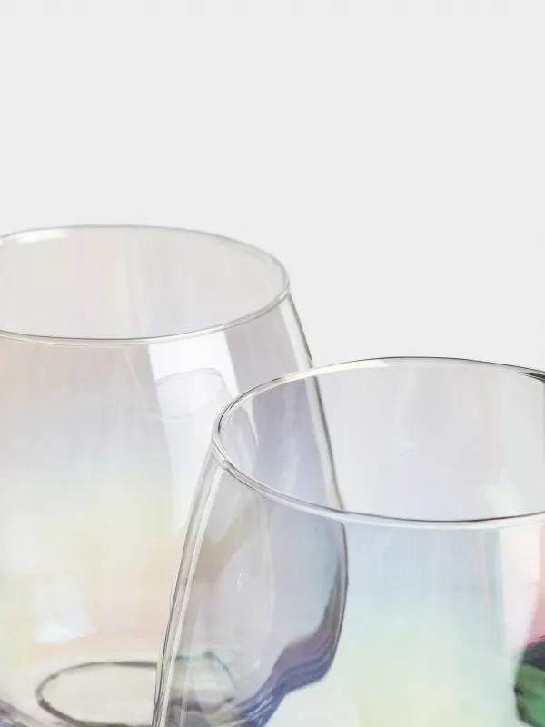 Стақан, 10 см, 460 мл, 2 дана, шыны, інжу-маржан, Floyd polar, image-5