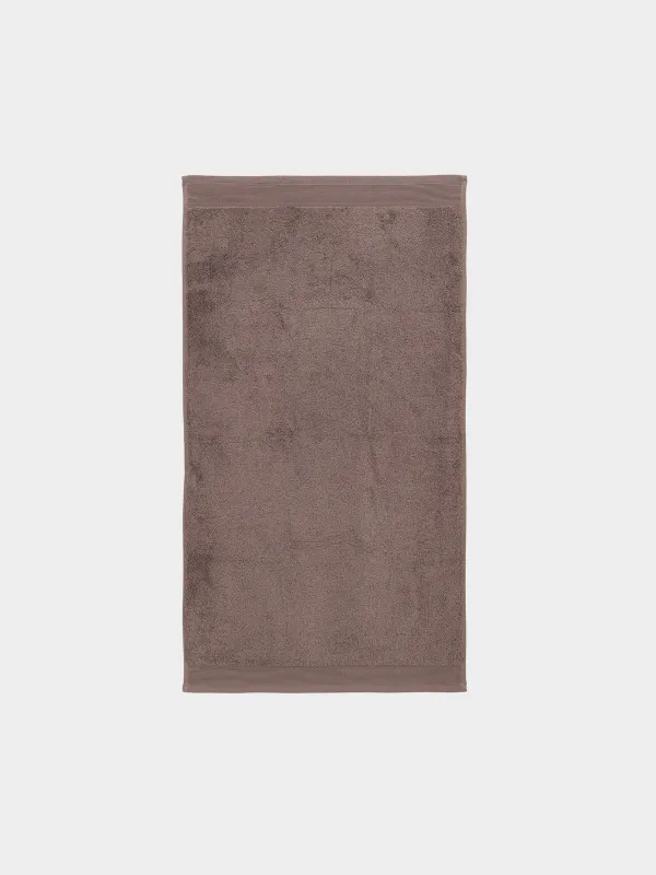 Полотенце, 50х90 см, хлопок, коричневое, Gentle cotton, image-1