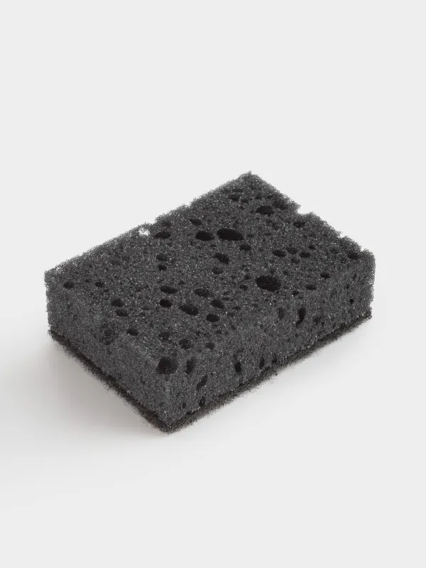 Губка для мытья посуды, 5 шт, Black clean, image-3