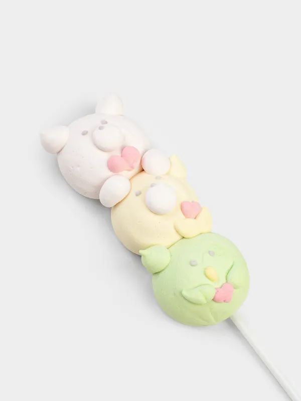 Маршмеллоу, 17 гр, таяқшада, микс, ваниль, Аю/мысық/үкі, Sweet life, image-3