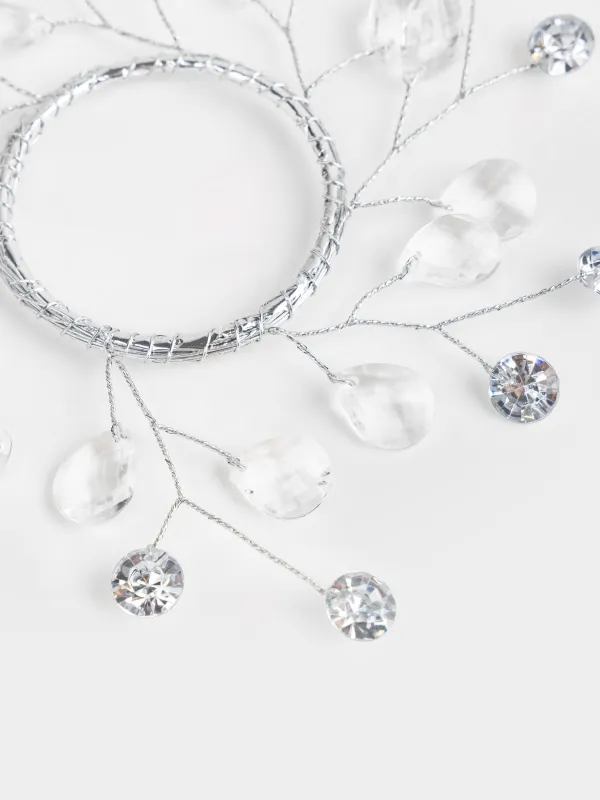 Кольцо для салфеток, Кристаллы, Crystal decor, image-2