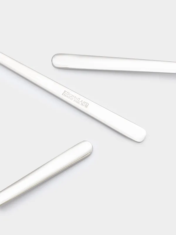 Шай қасық, 6 дана, ұзын сапты, болат, Toscana, image-3