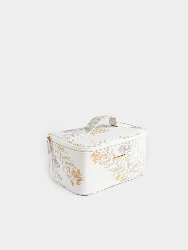 Косметичка, 23х13 см, с ручкой, Мимоза, Isadora, image-2