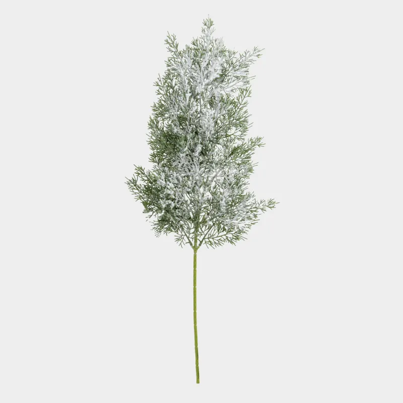 Сәндік бұтақ, 66 см, пластик/полиэстер, Қармен басқан шырша, Snowy decor