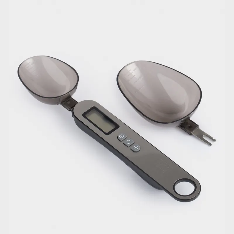 Таразы-ас қасық, 16 см, 2 саптама, электронды, болат / пластик, күміс, Poise