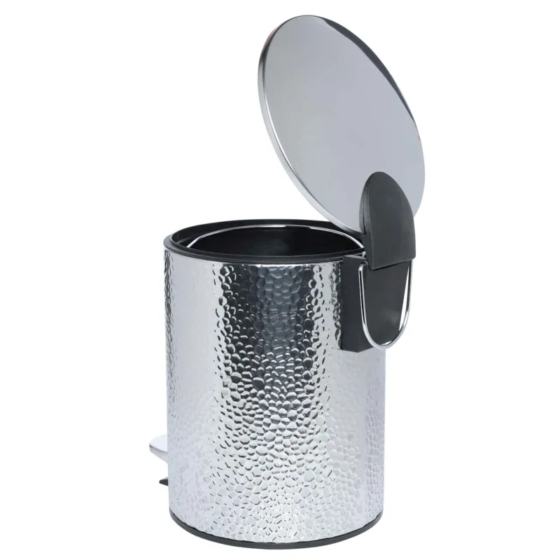 Қоқыс контейнері, 3 л, педальмен, болат, дөңгелек, Renaissance new, image-3