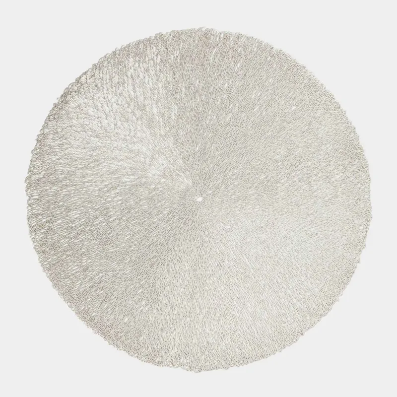 Құрылғы астындағы майлық, 38 см, пластик, дөңгелек, алтын, Azhur