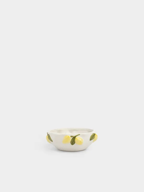 Салат ыдысы, 15х6 см, 600 мл, керамика, сүт түстес, Лимон, Sicily, image-0