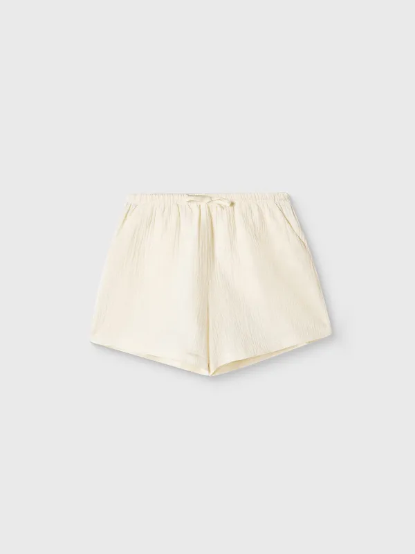 Әйелдер шорттары, үйге арналған, өлшемі S, муслин, сүт түстес, Allison, image-4