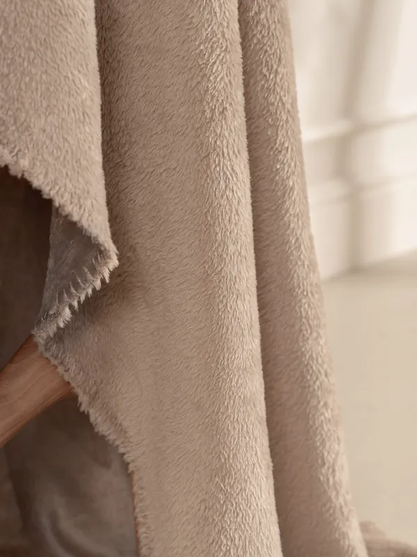 Плед с игрушкой, 178х132 см, флис/полиэстер, бежевый, Зайка, Rabbit, image-5