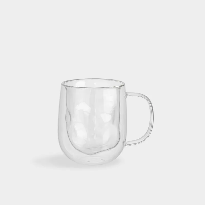 Саптыаяқ, 350 мл, шыны Б, Мыжылған әсер, Air