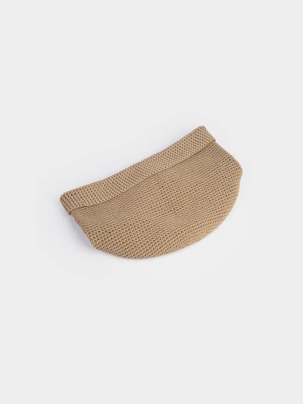 Киім сақтауға арналған сөмке, 25х30 см, тоқылған, полиэстер, дөңгелек, қоңыр, Bolsa, image-4