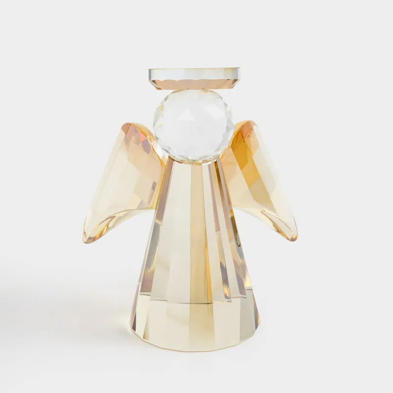 Мүсінше, 8 см, хрусталь шыны, Періште, Angel Statuette