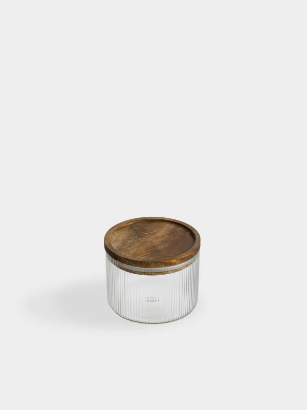 Банка для сыпучих продуктов, 500 мл, Ravi wood, image-1