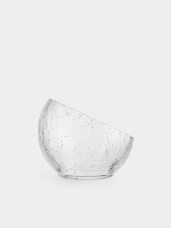 Кәмпит ыдысы, 12x15 см, шыны, Кракелюр, Ice, image-6