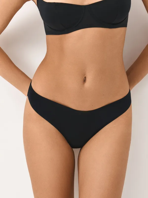 Әйелдер іш киімі, size XS, полиамид/эластан, қара, Бразилиана, Telminha, image-1