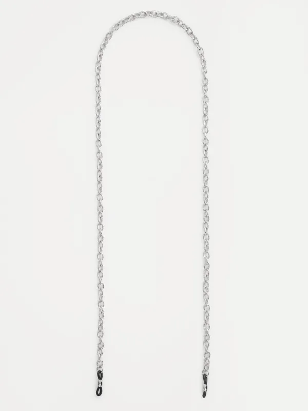 Цепочка для очков, 75 см, сталь, серебристая, Skye, image-0