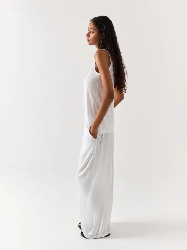 Брюки домашние, белые, Railia, image-2