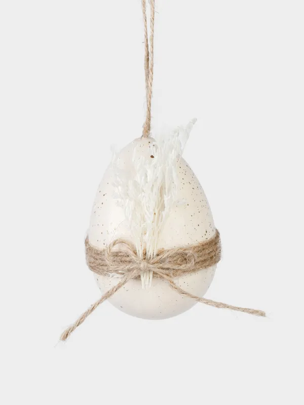 Подвеска декоративная, 8 см, с сухоцветами, Natural Easter, image-1