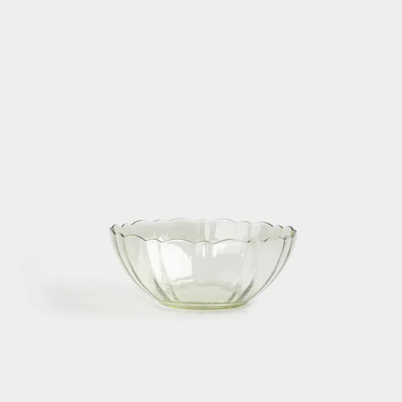 Салат ыдысы, 18х8 см, 1л, шыны, сары, Nelton color