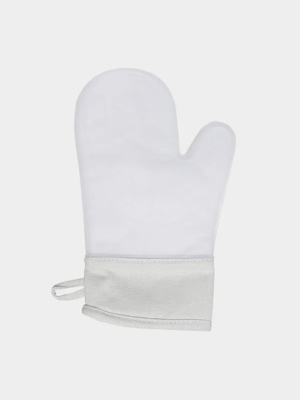 Қолғап-ұстаушы, 21х30 см, силикон/мақта, сарғылт, Lettering, image-1