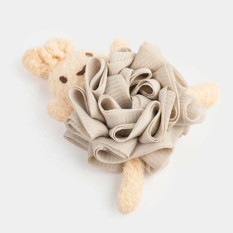 Денені жууға арналған жуғыш зат, 17х14 см, питомник, полиэтилен / полиэстер, бежевый, қоян, қоян, image-2