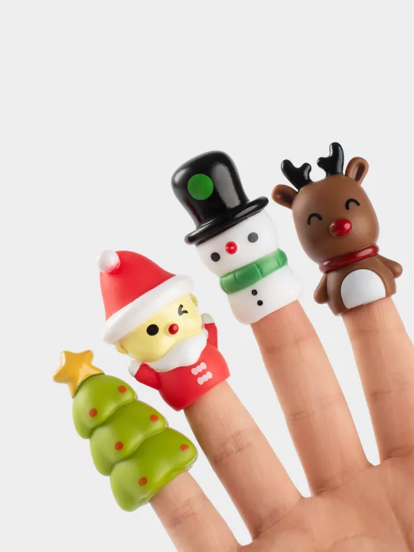 Набор игровой, 5 пр, ПВХ, Пальчиковый театр, Атрибуты праздника, Kiddy, image-2