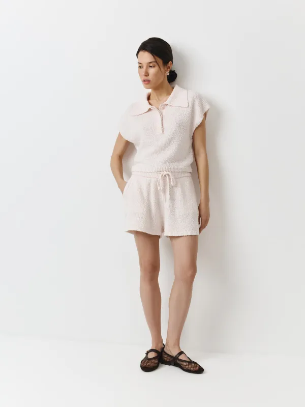 Әйелдер шорттары, өлшемі XS, акрил/полиэстер/нейлон К, қызғылт, Sigrid, image-1