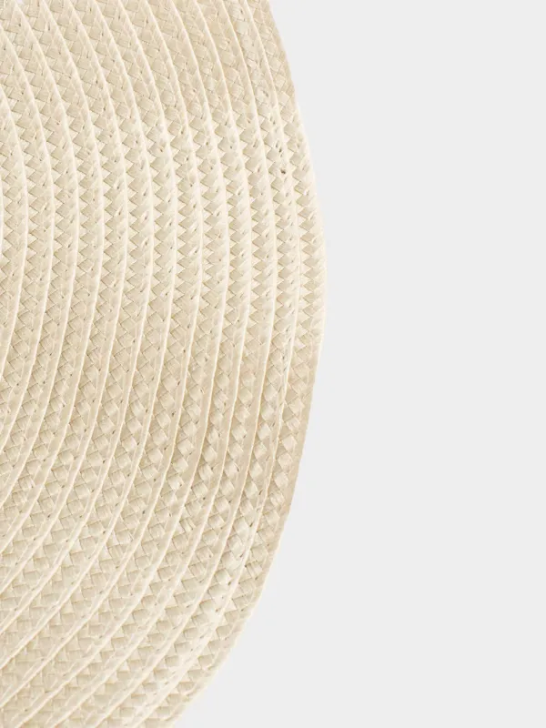 Аспаптарға арналған майлық, 38 см, полипропилен, дөңгелек, сарғылт-қоңыр, Толқынды жиектер, Circle wave, image-2