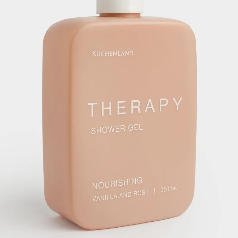Душқа арналған гель, 350 мл, нәрлендіреді, ваниль/Раушан, Therapy, image-4