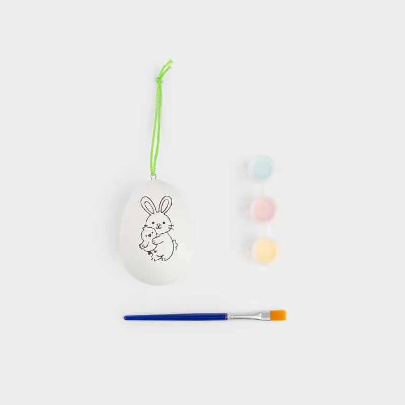 Шығармашылыққа арналған жинақ, 1 зат, гипс, кескіндеме, Қоян мен Пасха жұмыртқасы, Creative