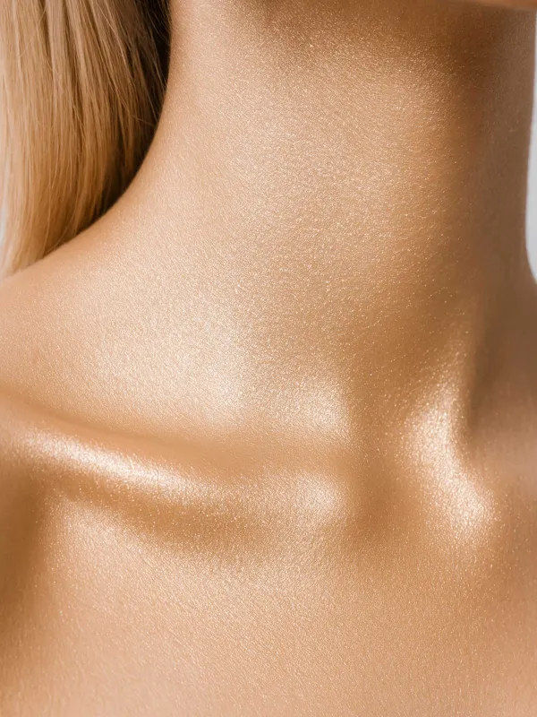 Крем-шиммер для тела, 200 мл, с дозатором, увлажняющий, Золотистая вуаль, Therapy, image-3