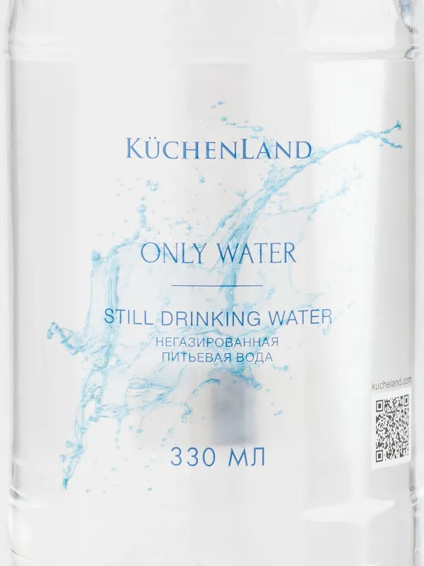 Су, 330 мл, ауыз су, газдалмаған, бөтелкеде, Only water, image-1