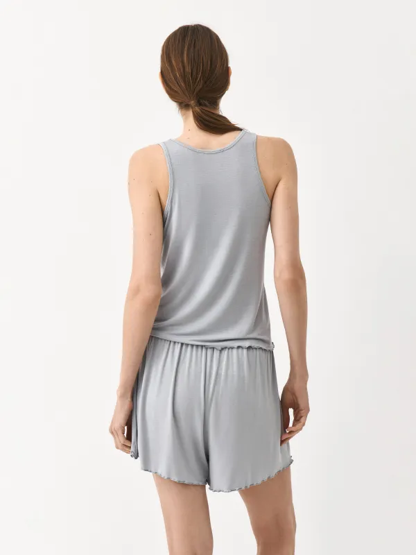 Әйелдер ішкөйлегі, үйге арналған, өлшемі S, вискоза/эластан, сұр және көк, Meryl, image-5