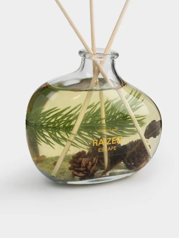 Ароматический диффузор, 230 мл, с шишками и корицей, Escape, Raizen, image-2
