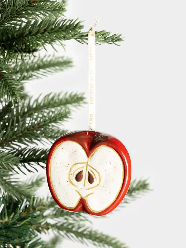 Игрушка елочная, 7 см, Яблоко, Fruits, image-4