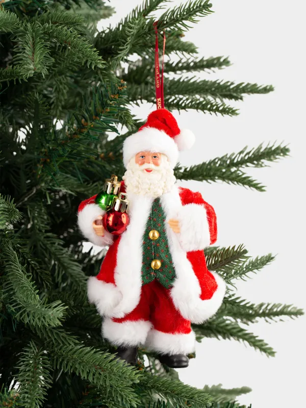 Шырша ойыншығы, 18 см, пластик/полиэстер, қызыл, Ойыншықтары бар Аяз ата, Magic time, image-3