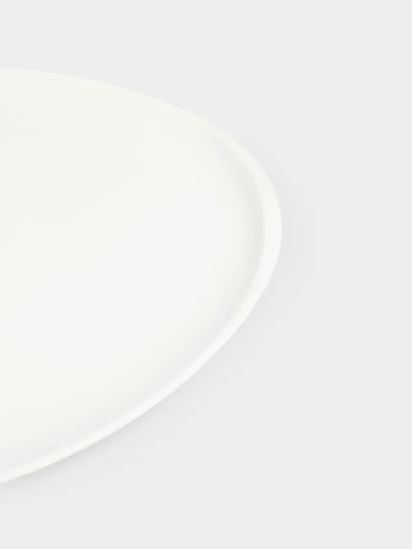 Тарелка обеденная, 27х25 см, фарфор P, белая, Synergy, image-3
