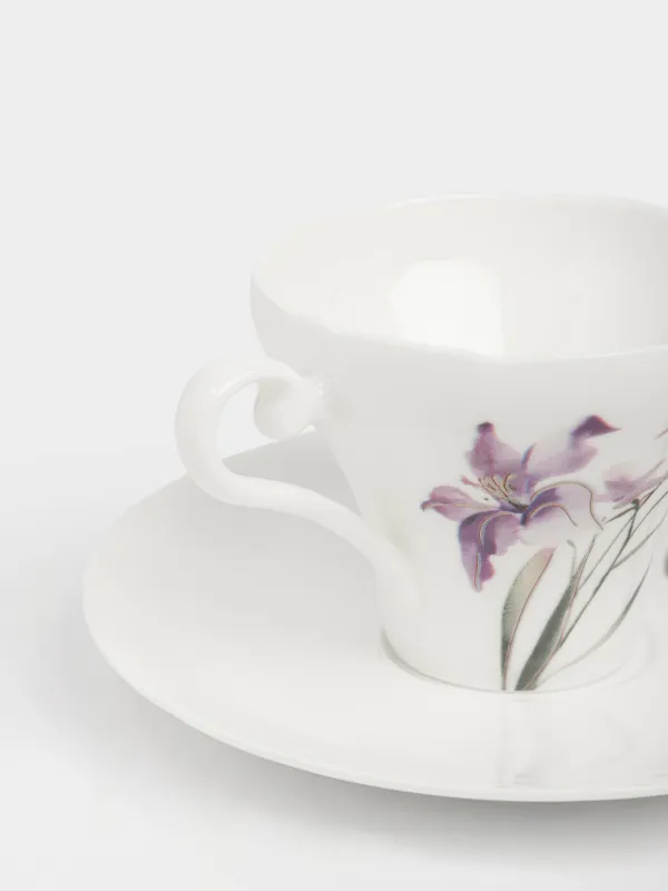 Пара чайная, 180 мл, Ирисы, Iris garden, image-2