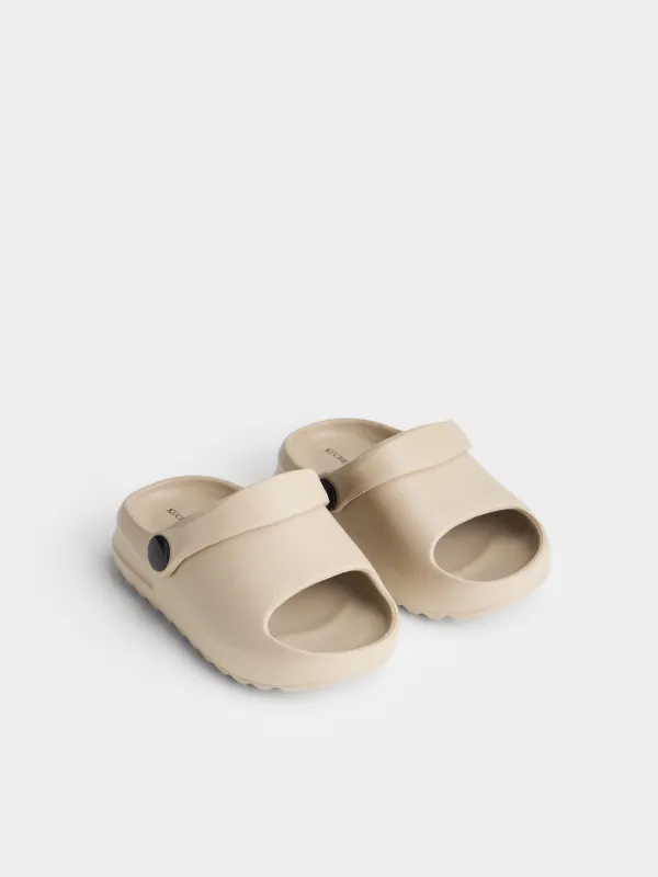 Балалар сандалдары, өлшемі 23, ЭВА, сұр, Flip flops, image-2