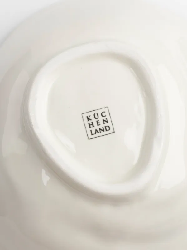 Салат ыдысы, 16х7 см, мл, керамика, сүт түстес, Жылқы, Horse pattern, image-4