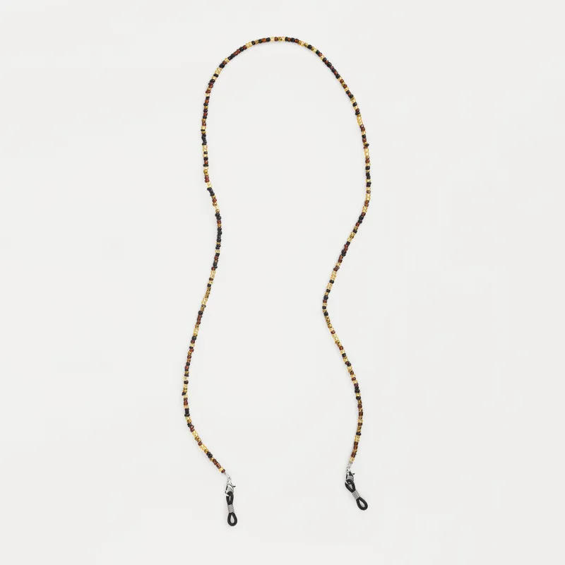 Көзілдірік тізбегі, 71 см, моншақ/металл, түрлі-түсті, Pearl color