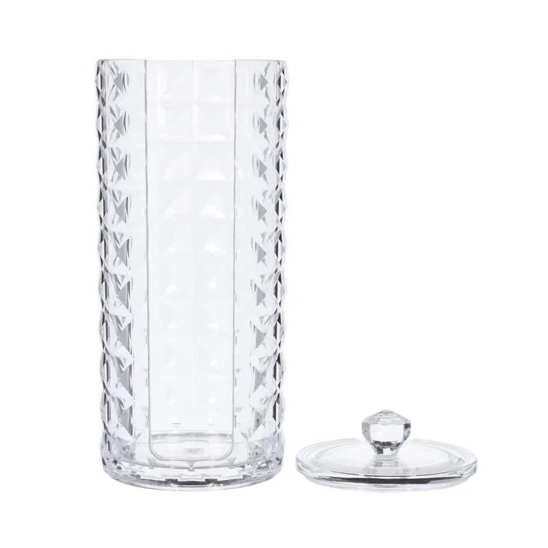 Мақта дискілеріне арналған контейнер, 18 см, пластик, Kandy, image-1